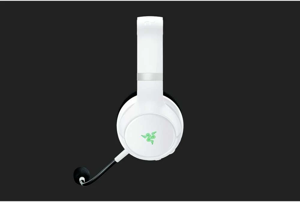 Belaidės Žaidimų Ausinės Razer Kaira Pro skirtos Xbox Series X ir mobiliems Xbox žaidimams, Baltos