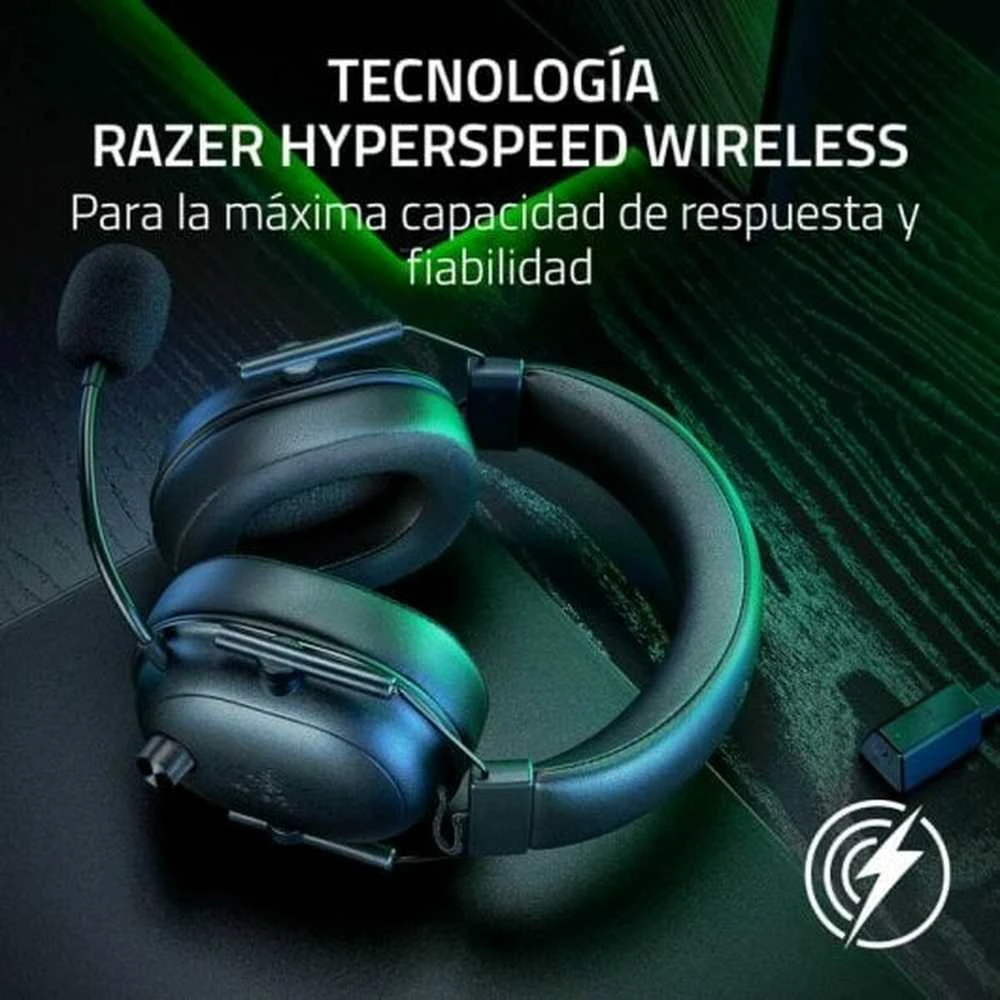 Razer Ausinės BlackShark V2 HyperSpeed, Juodos