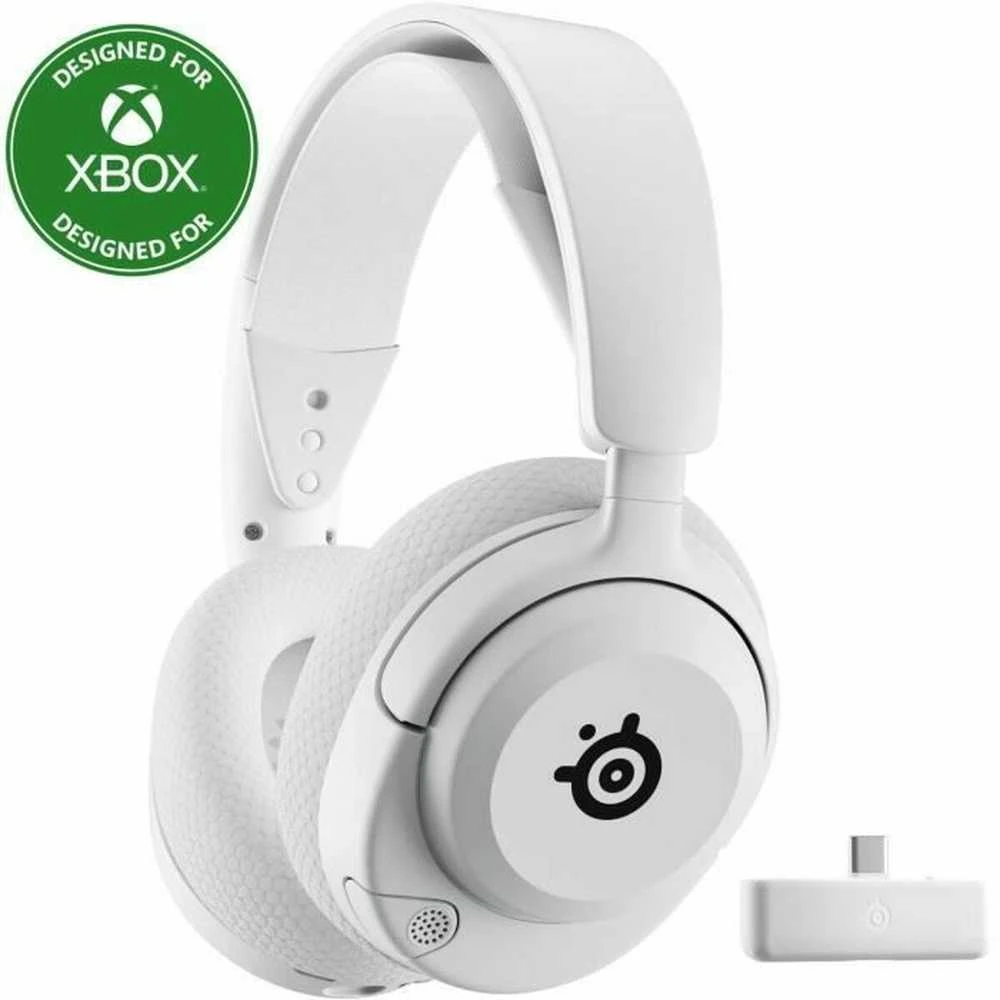SteelSeries | Ausinės Žaidimams | Arctis Nova 5X | Bluetooth | Over-ear | Mikrofonas | Noise canceling | Belaidės | Baltas