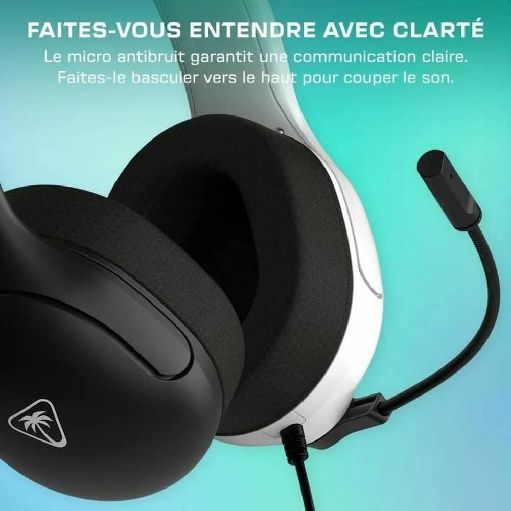 Turtle Beach | Ausinės | Airlite Fit Nintendo Switch | su laidu | Over-Ear | Mikrofonas | Juodas/Baltas