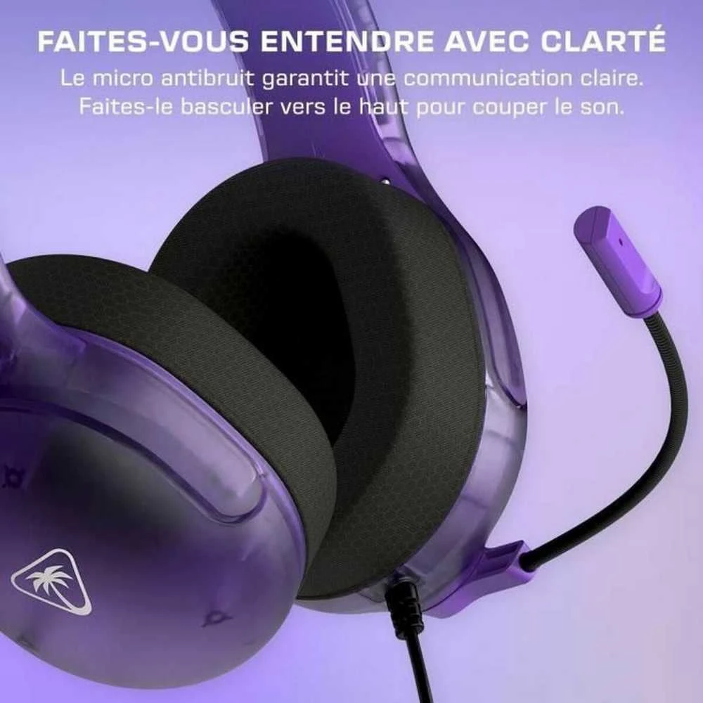 „Turtle Beach“ ausinės „Airlite Fit Nintendo Switch“, vaiduokliškai violetinės