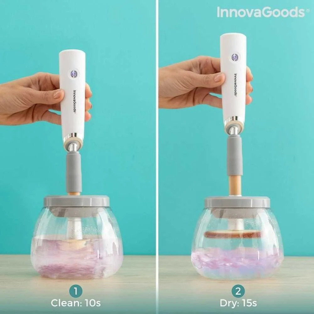 Automatinis makiažo šepetėlių valiklis ir džiovintuvas Maklin InnovaGoods
