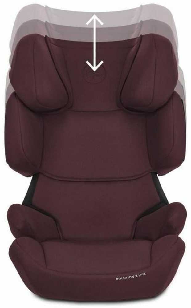 CYBEX CBX SOLUTION X I-FIX AUTOMOBILINĖ KĖDĖ 15-36 KG., RUMBA Raudonas