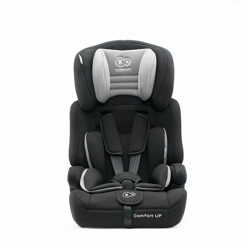 KINDERKRAFT automobilinė kėdutė COMFORT UP i-Size, juodos spalvos, KCCOUP02BLK0000