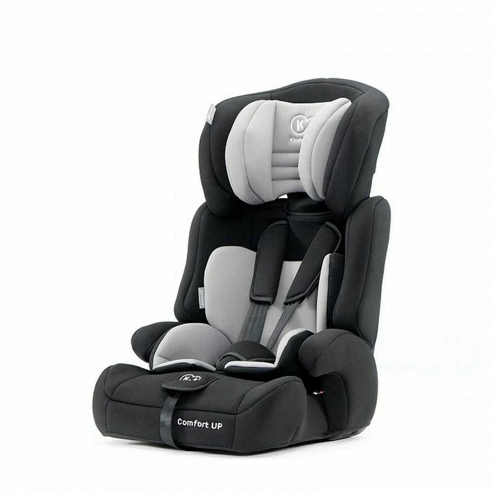 KINDERKRAFT automobilinė kėdutė COMFORT UP i-Size, juodos spalvos, KCCOUP02BLK0000