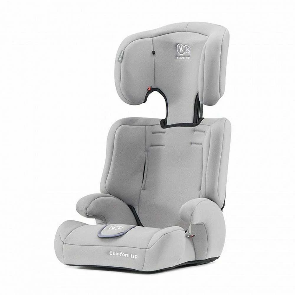 KINDERKRAFT automobilinė kėdutė COMFORT UP i-Size, pilkos spalvos, KCCOUP02GRY0000