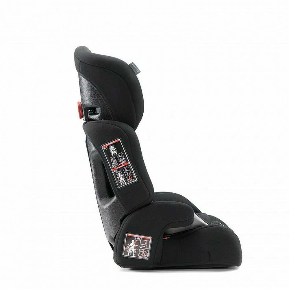 KINDERKRAFT automobilinė kėdutė COMFORT UP i-Size, juodos spalvos, KCCOUP02BLK0000