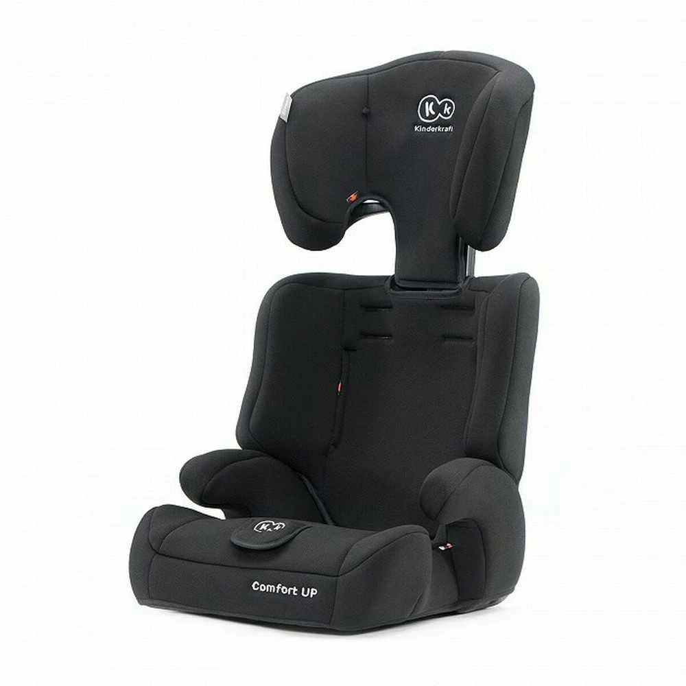 KINDERKRAFT automobilinė kėdutė COMFORT UP i-Size, juodos spalvos, KCCOUP02BLK0000