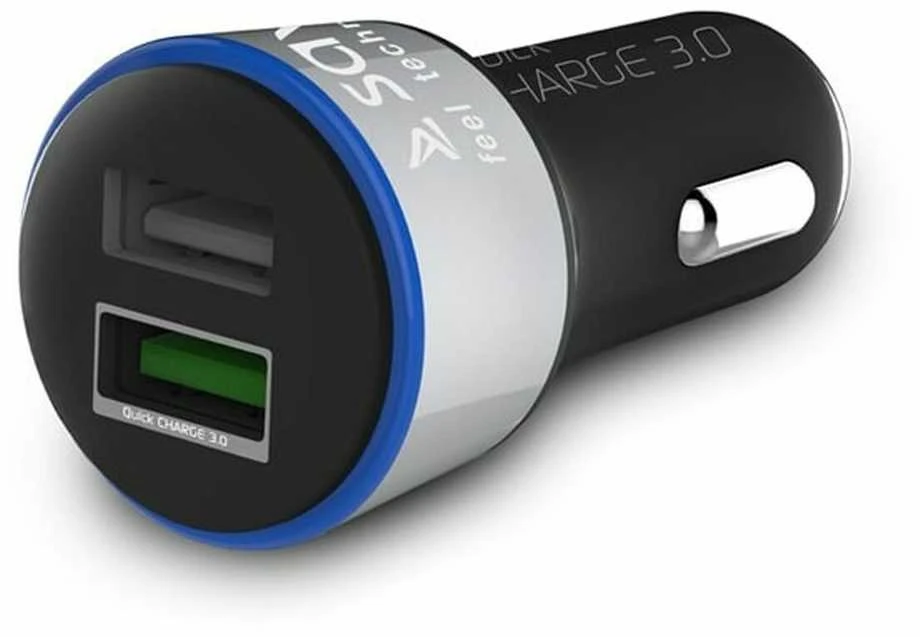 Savio automobilinis greito įkrovimo įkroviklis Savio SA-06/B 3.0A, 2xUSB
