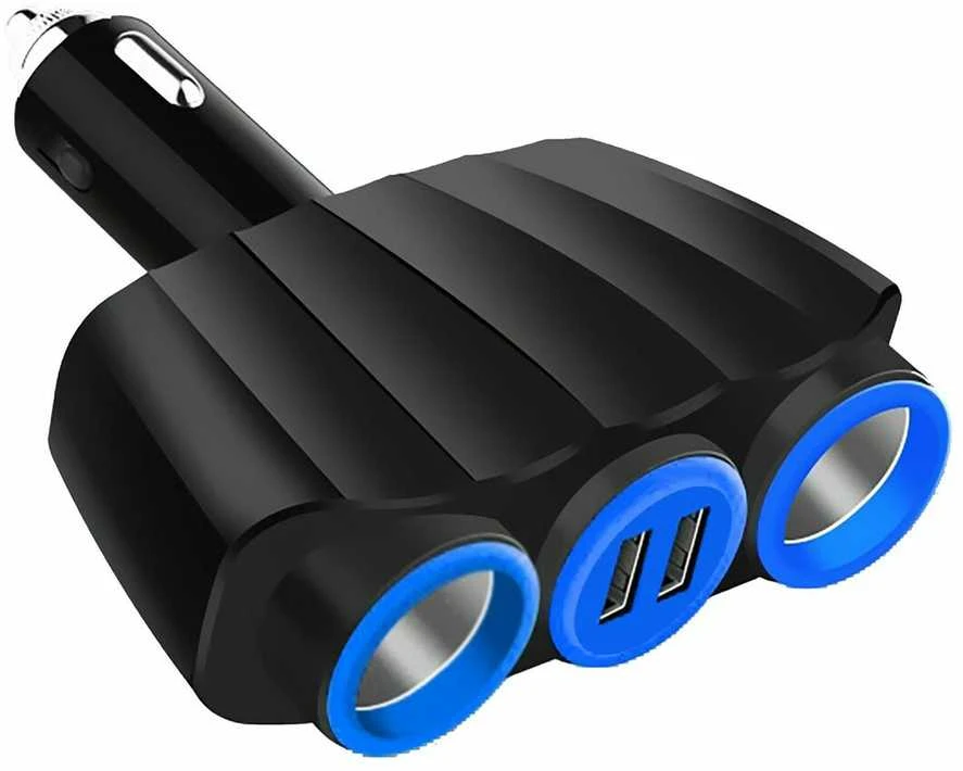 Vakoss TP-3268K 2xUSB Cigarette Lighter Socket Splitter