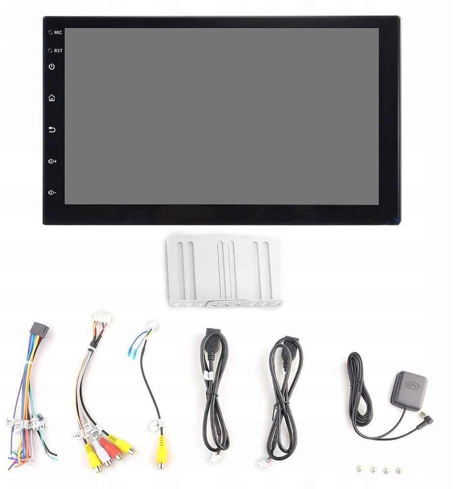 Automagnetola Automobilinis radijas su LCD ekranu „Android“