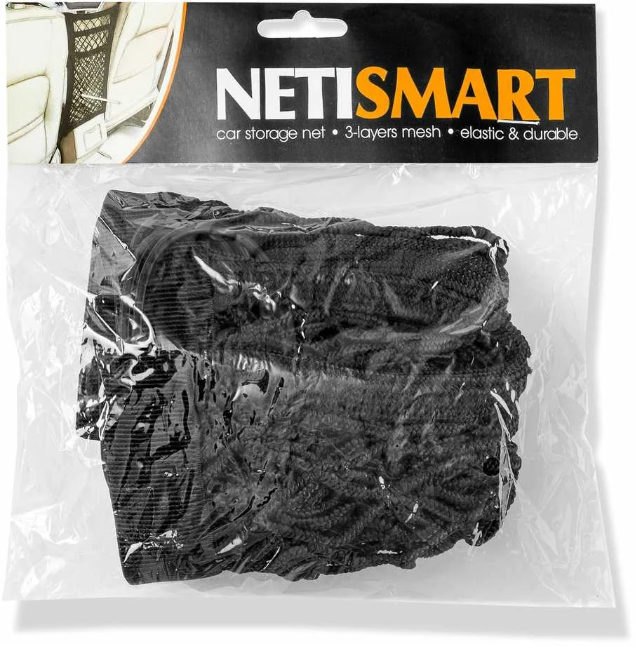 Automobilinis tinklelis ir kišeninis organizatorius NETISMART 3 sluoksniai
