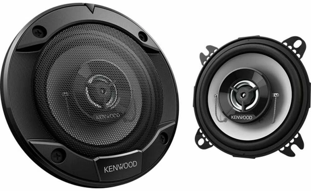 Kenwood, KFC-S1066, 10 cm /4" 2-juostų koaksialiniai garsiakalbiai