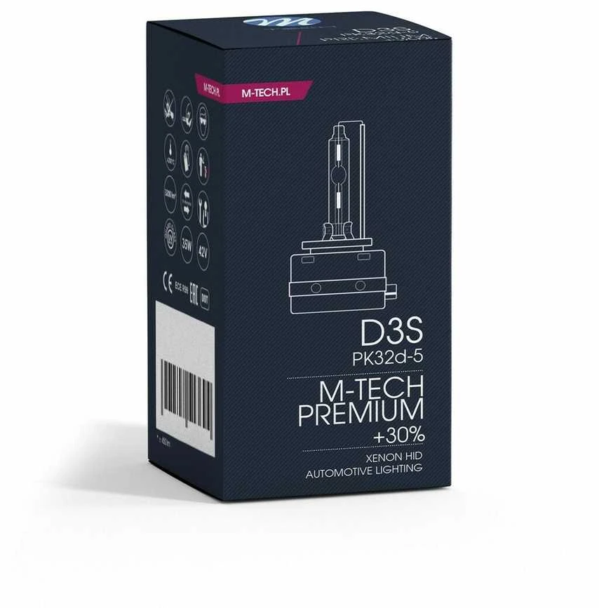 Lemputės M-Tech XENON D3S 4300K PREMIUM +30%