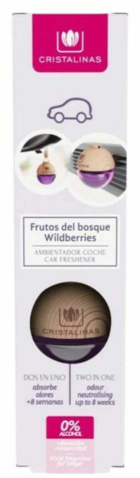 "Cristalinas" automobilio oro gaiviklis 0 Miško vaisiai 6ml