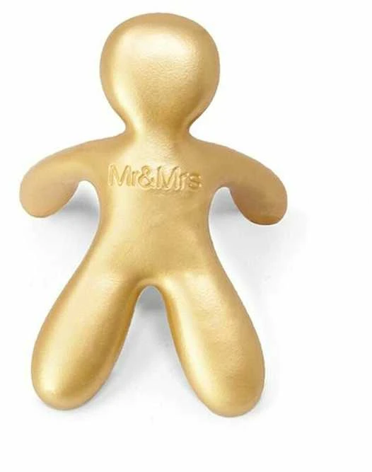 Mr&Mrs Fragrance „Mr&Mrs Cesare“ automobilių oro gaiviklis JCESBS18NV00 „Scent for Car“, „Noble Oud“, auksinis