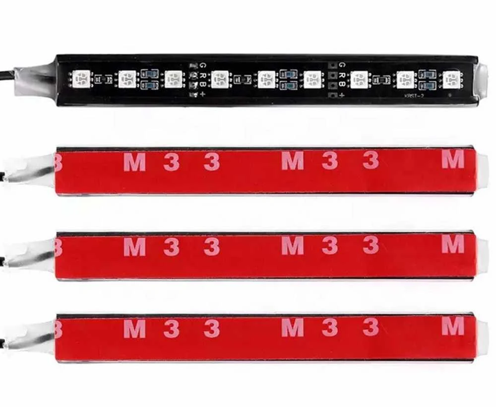ATL Automobilio vidaus apšvietimo LED rinkinys ZD65A 4x9 RGB