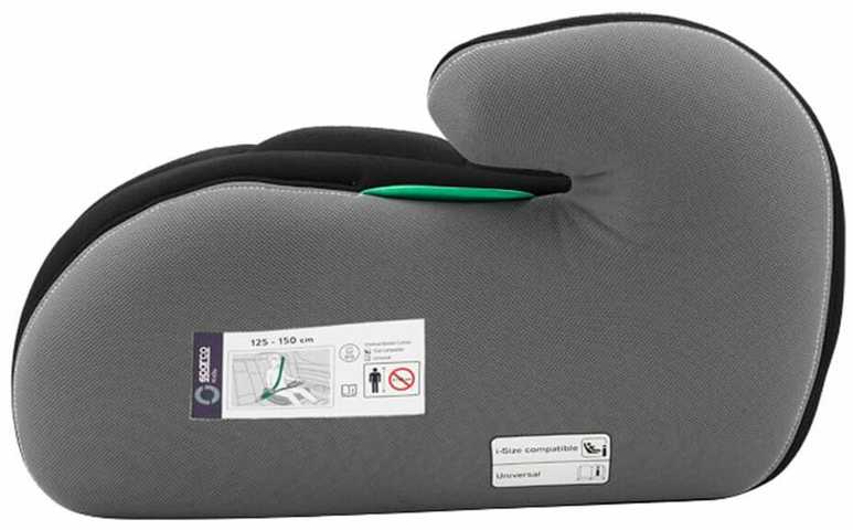 Automobilio sėdynės stiprintuvas Sparco F100Ki R129 Juoda Pilka ECE R129