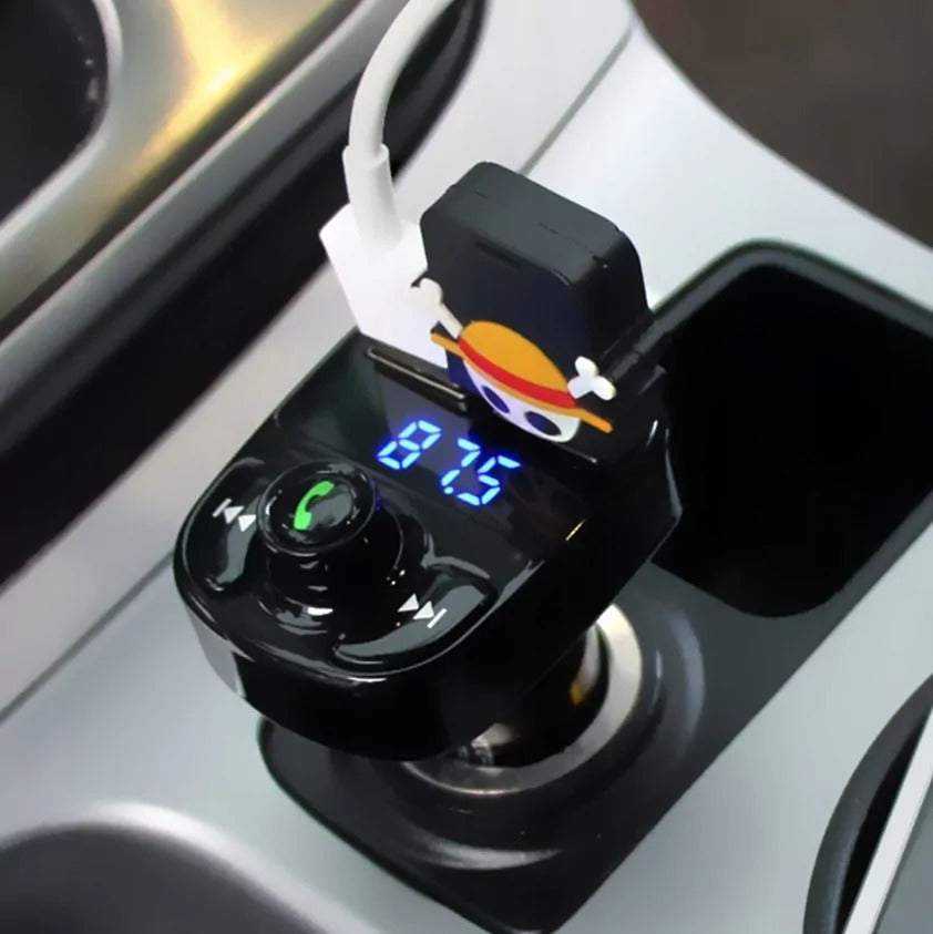 FM siųstuvas su USB ir Bluetooth MP3 grotuvas