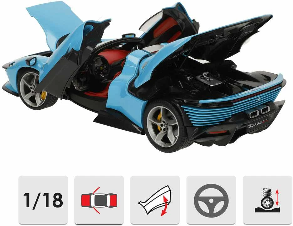 Bburago Ferrari Daytona SP3 Mėlyna 1:18 BBURAGO