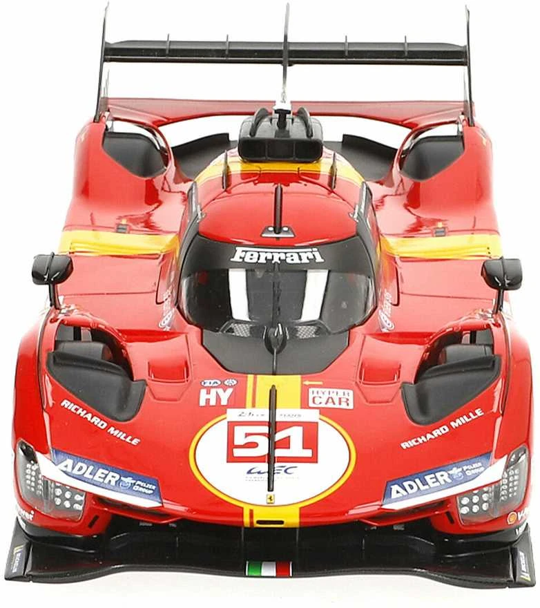 Modelių automobilių - Bburago Ferrari 499P LeMans Nr. 51 1:18 mastelis