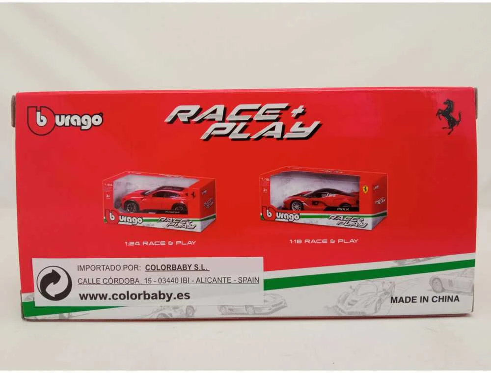 Bburago 1:43 Automobilis Ferrari, asorti.