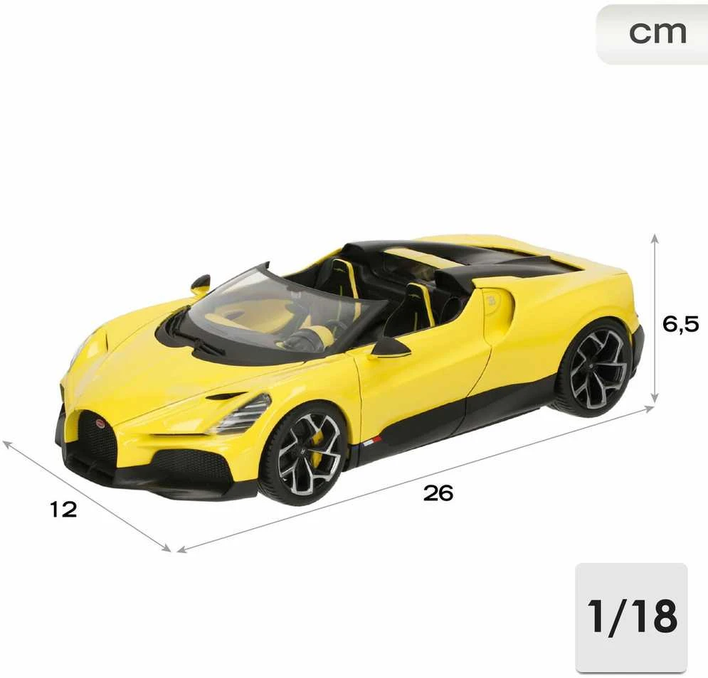 *BBURAGO metal.1:18 Bugatti mistral