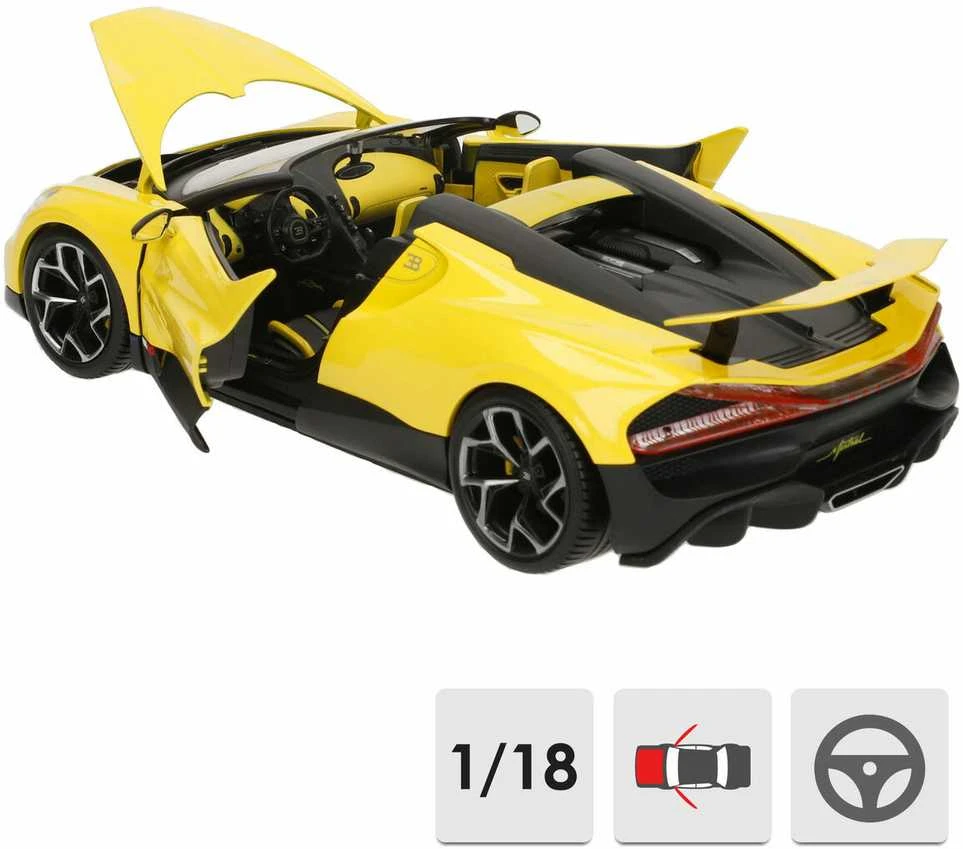 *BBURAGO metal.1:18 Bugatti mistral