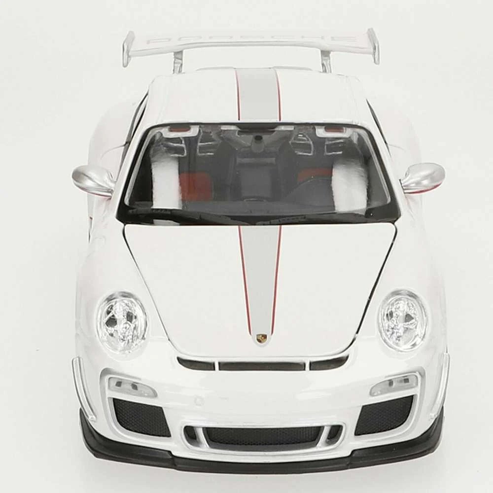 *BBURAGO metal. 1:18 PLUS PORSHE 911 GT3 RS Baltas