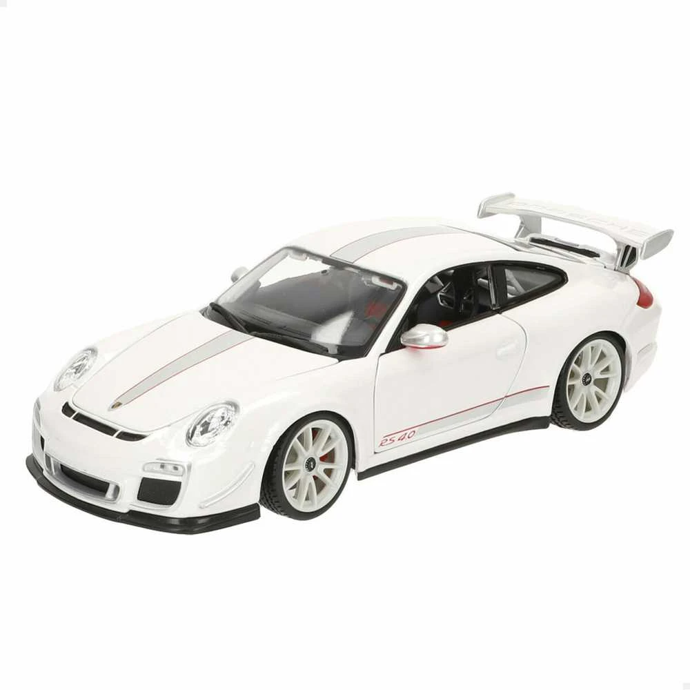 *BBURAGO metal. 1:18 PLUS PORSHE 911 GT3 RS Baltas