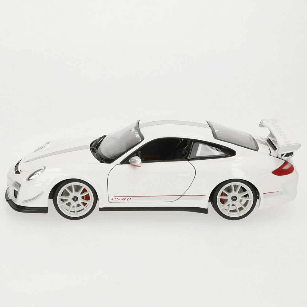 *BBURAGO metal. 1:18 PLUS PORSHE 911 GT3 RS Baltas
