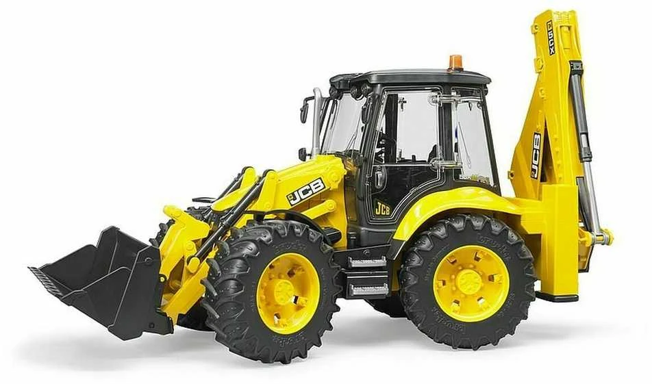BRUDER traktorius su krautuvu JCB 5CX eco ekskavatorius, 02454