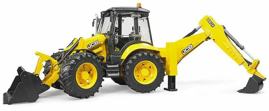 BRUDER traktorius su krautuvu JCB 5CX eco ekskavatorius, 02454