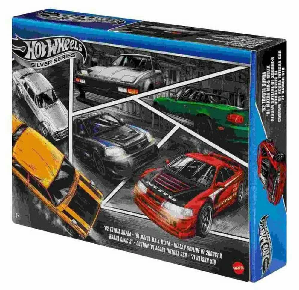 Mattel HOT WHEELS šešių japoniškų automodeliukų rinkinys (JBY77)