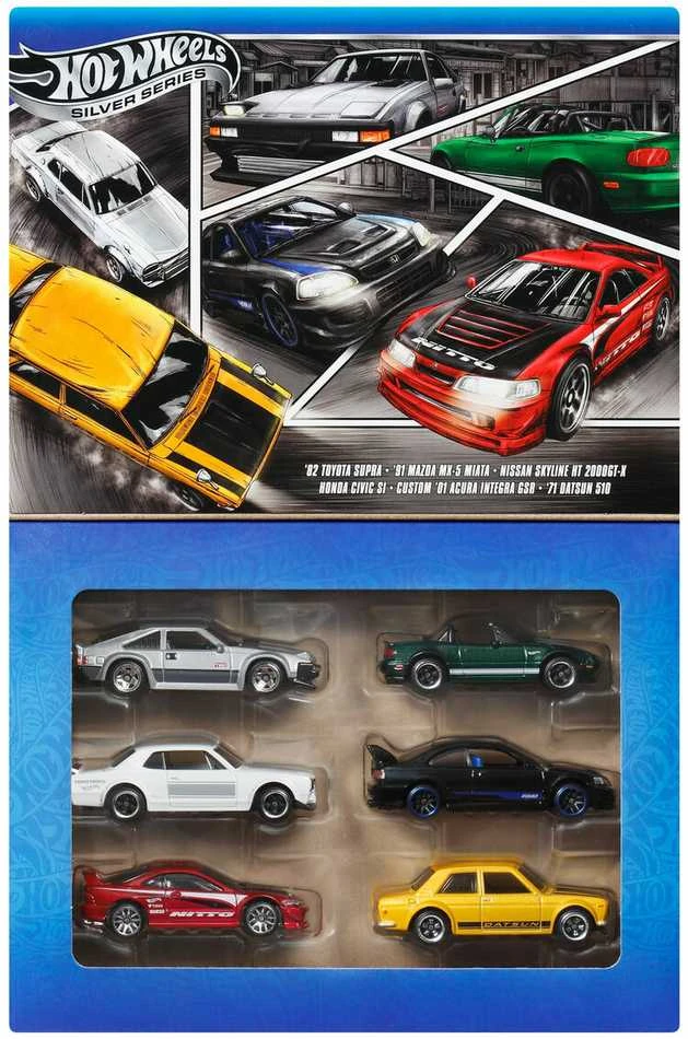 Mattel HOT WHEELS šešių japoniškų automodeliukų rinkinys (JBY77)