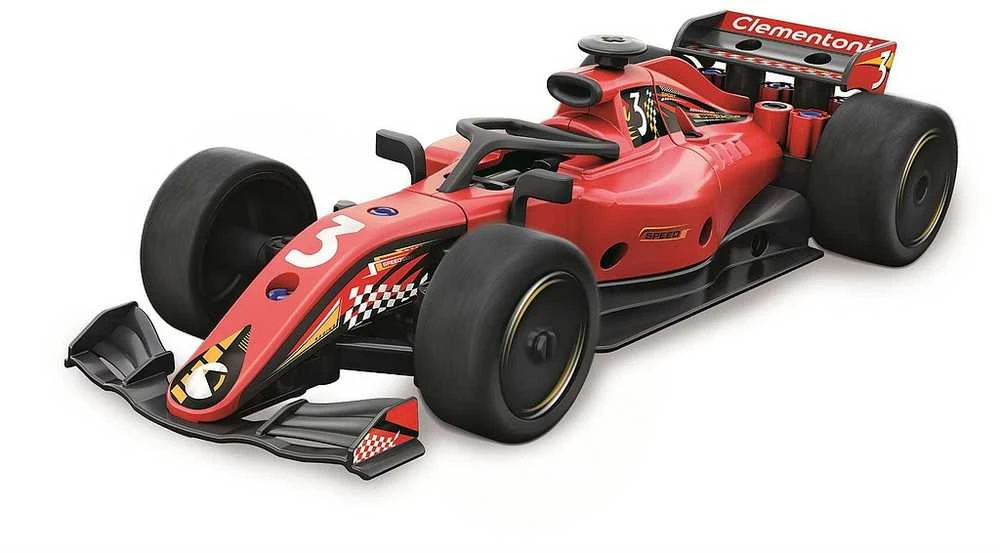 Clementoni mokslo ir žaidimo mechanika: Formulė 1, 2 prieš 1