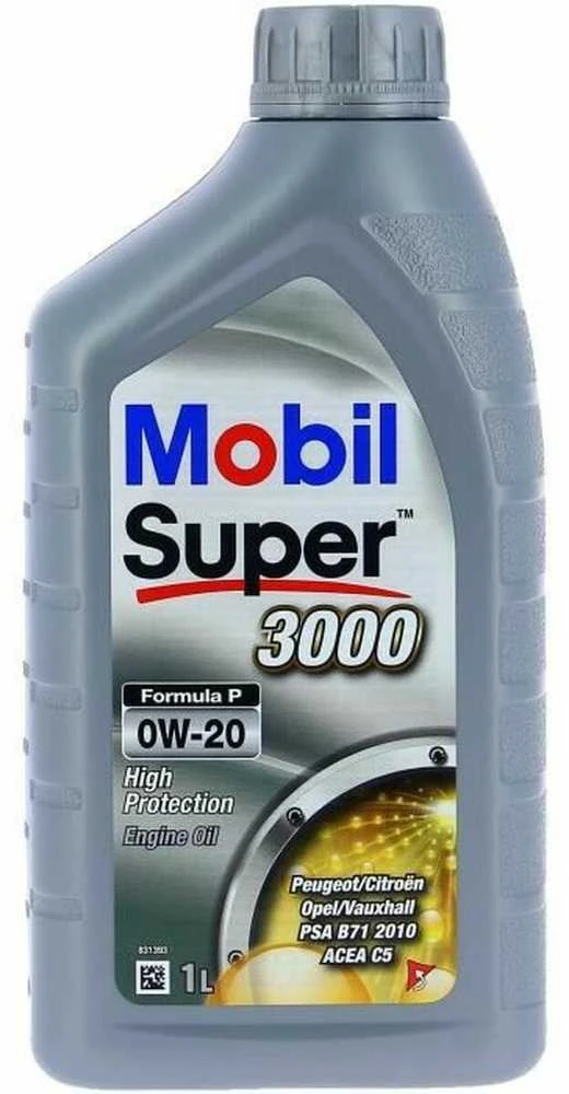 Mobil Alyva SUPER 3000 FORMULA P 0W/20 sintetinė varikliams 1 L