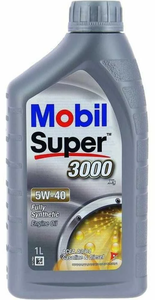 Automobilio variklio tepalas Mobil Super 3000×1, 5W-40, 1 l
