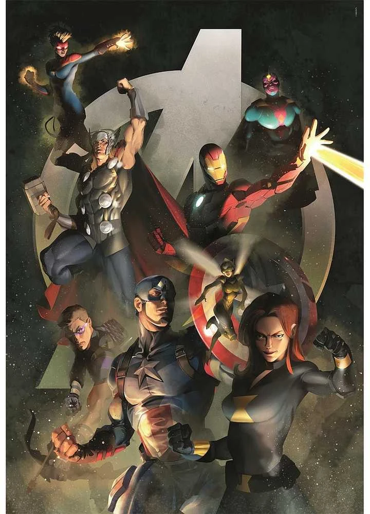 Clementoni Dėlionė 1000 vnt. - Marvel Keršytojai (The Avengers)