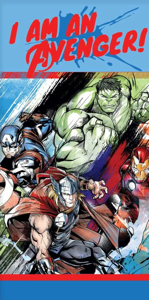 Avengersbrandmac Rankšluostis - 70x140 cm - Keršytojai (110050)