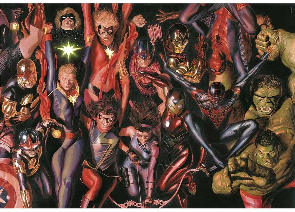 Clementoni Dėlionė 1000 vnt. - Marvel Keršytojai (The Avengers)
