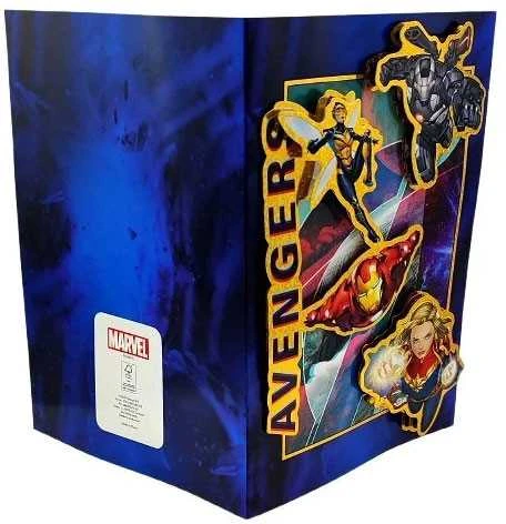 „Avengers Marvel“ 3D sveikinimo atvirukas