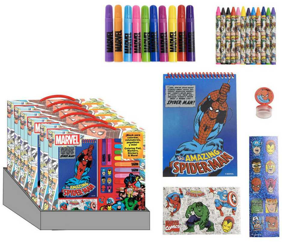 „Avengers Marvel Power Pack“ kanceliarinių prekių rinkinys