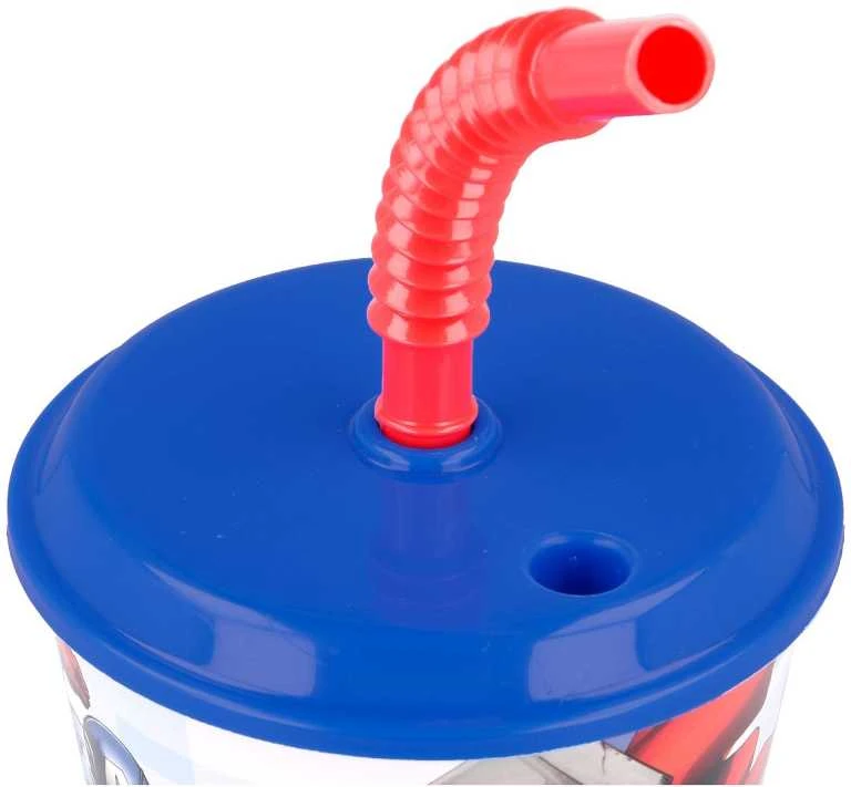 „Avengers“ šiaudelio formos puodelis „Rolling Thunder“, plastikinis, 430 ml