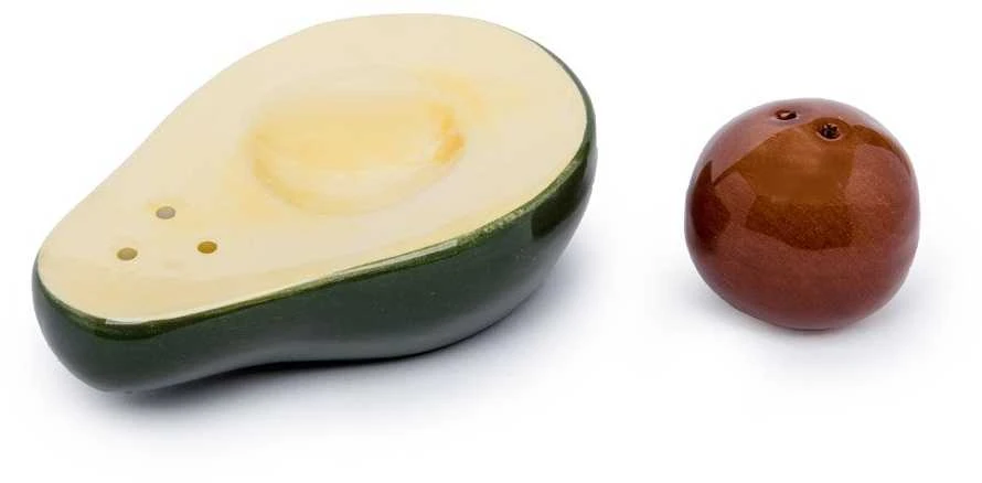 AVOKADO Druskos ir pipirų purtyklės