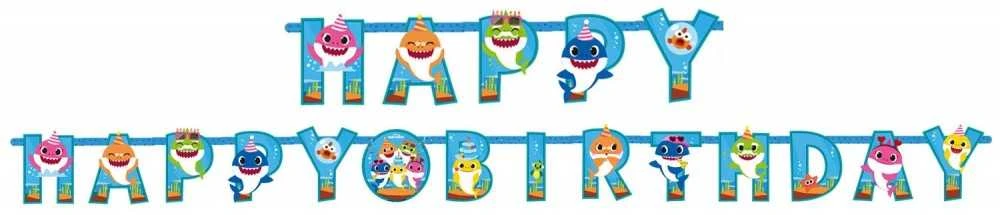 Riethmuller Europe Baby Shark bogstavsbanner