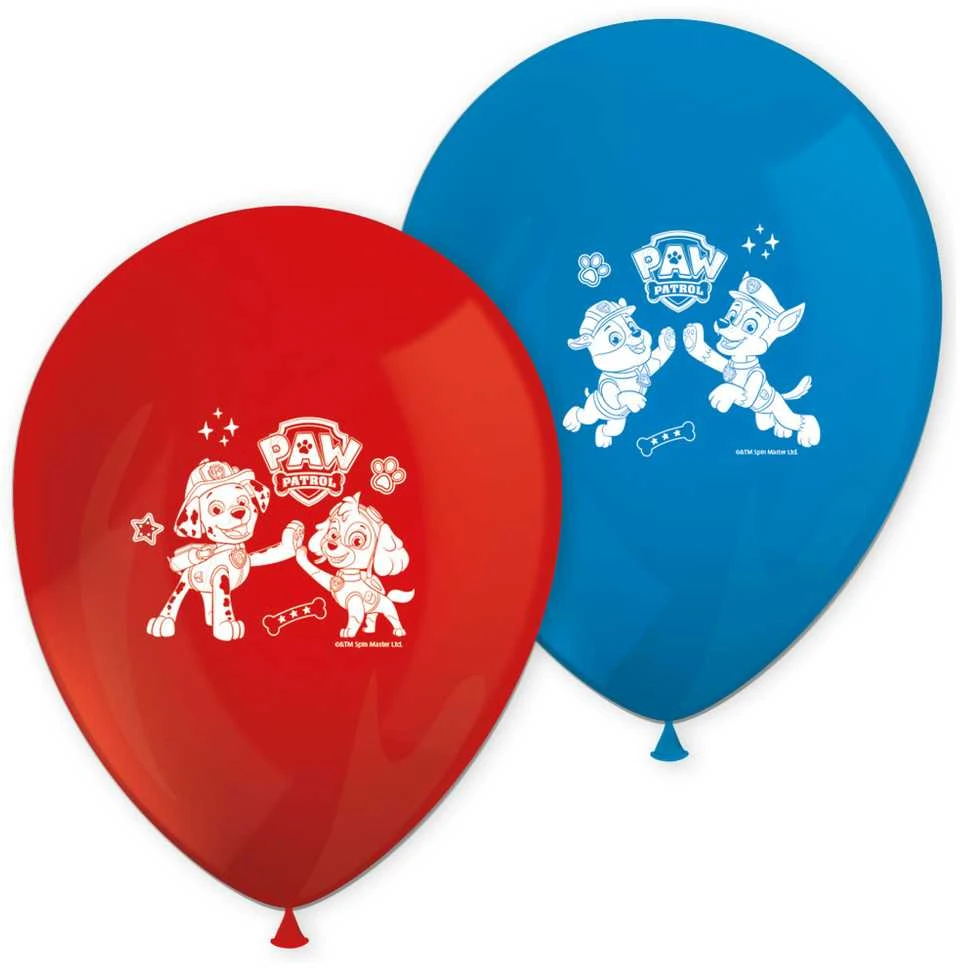 Procos2 Balionas PAW PATROL, 8 vnt.