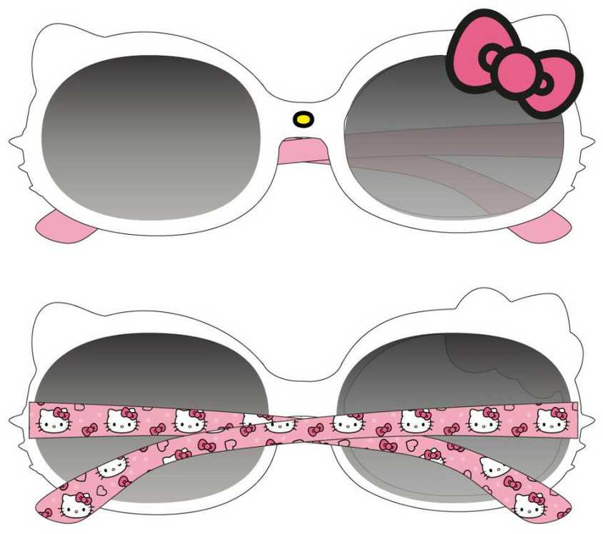 Vaikiški akiniai nuo saulės Hello Kitty 11,5 x 4,6 x 13,0 cm