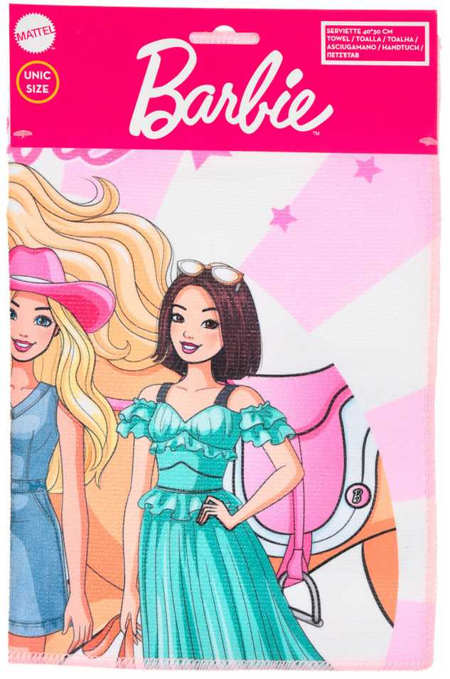 Barbie Country rankšluostis, veido rankšluostis, rankšluostis 40x30 cm