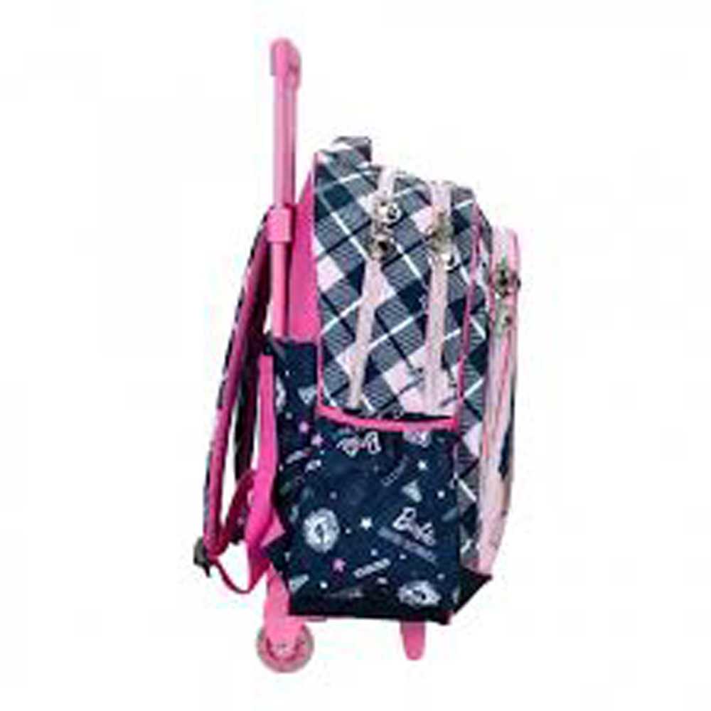 Barbie Mode mokyklinė kuprinė su ratukais, 46 cm